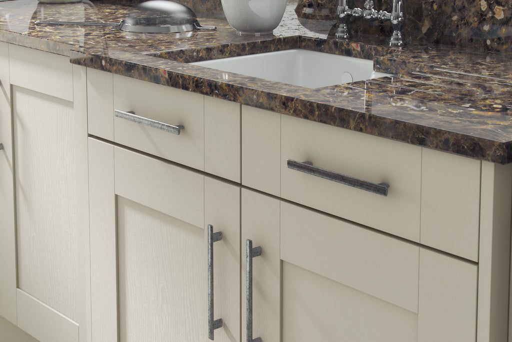 Door / Drawer Quadro Alabaster Grained Paint Effect