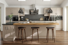Door / Drawer Quadro Stone Grey Grained Paint Effect