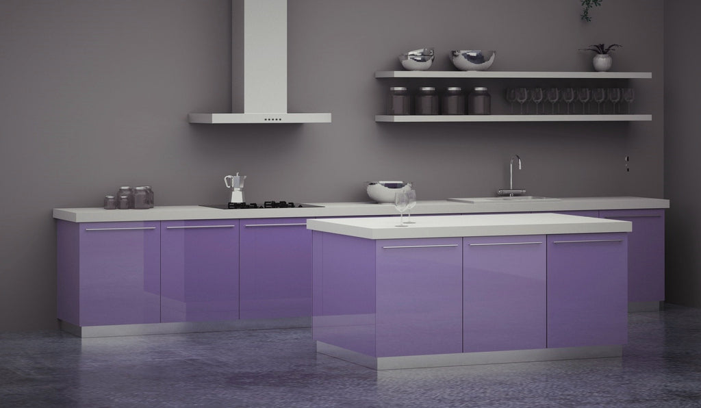 Door - Slab Door / Drawer Purple Pout