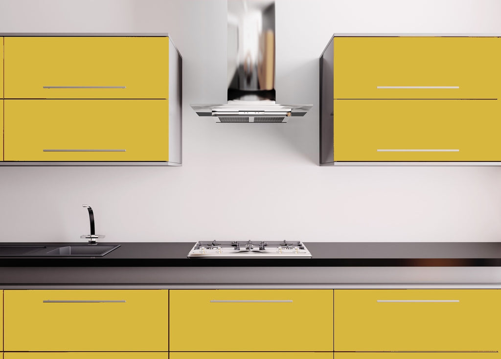Door - Slab Door / Just Mustard