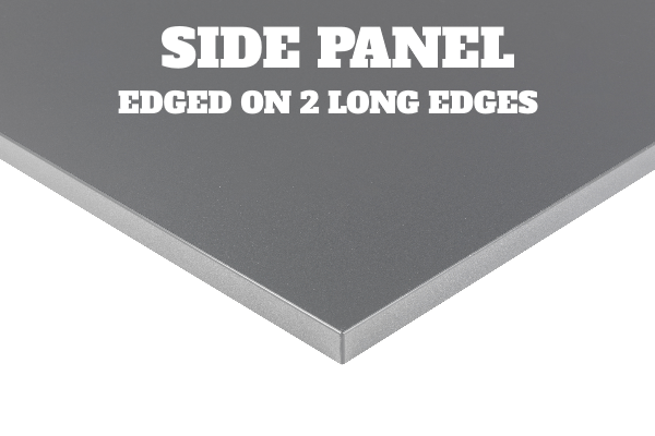 Panel - End Panel, Edged Two Long Sides