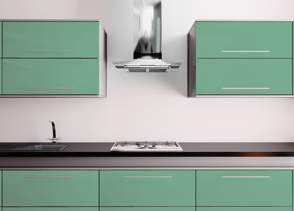 Slab Door / Soft Chalky Green