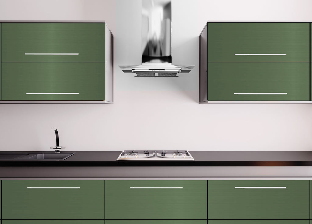Slab Door / Sage Green Sparkle